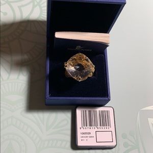 Swarovski cocktail crystal ring